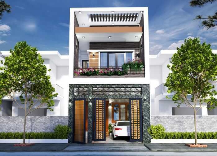 Tư vấn thiết kế nhà phố 5×20 ấn tượng mà tiết kiệm chi phí