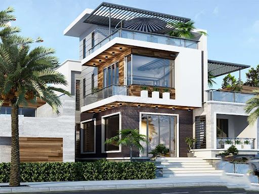 Những mẫu nhà 2 mặt tiền 2 tầng được vạn người mê 