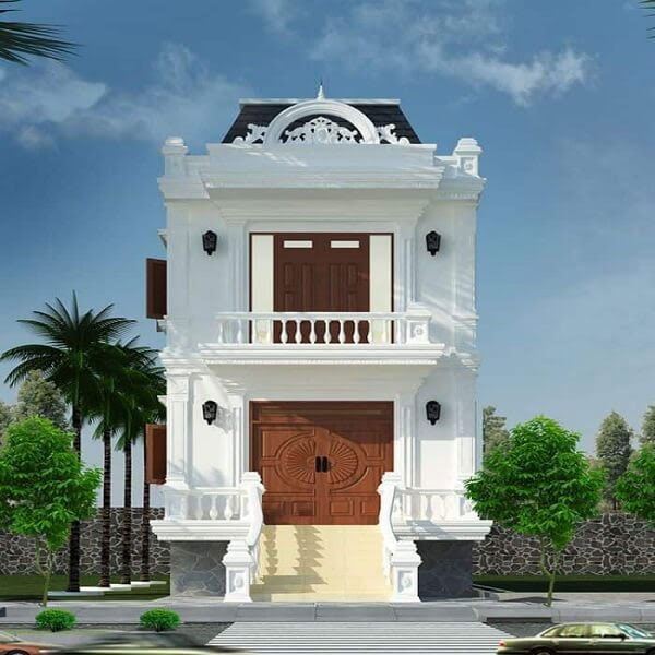 Những lưu ý khi thiết kế nhà tân cổ điển 2 tầng