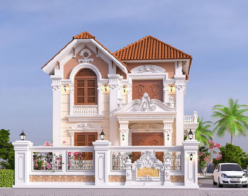 Mẫu biệt thự kiểu Pháp sang trọng tại quận 12