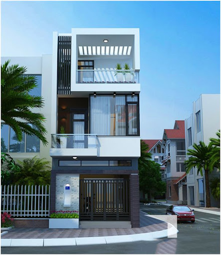 Mẫu thiết kế nhà ống 2 tầng diện tích 6x9m
