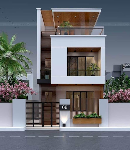 Mẫu thiết kế nhà ống 2 tầng diện tích 6x9m