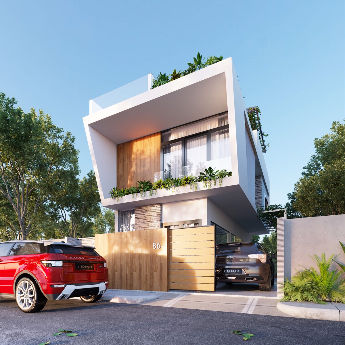Nhà phố 6x17m mang phong cách độc đáo