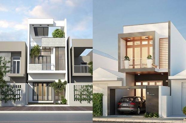 Những lưu ý khi thiết kế thi công nhà phố mặt tiền 5m