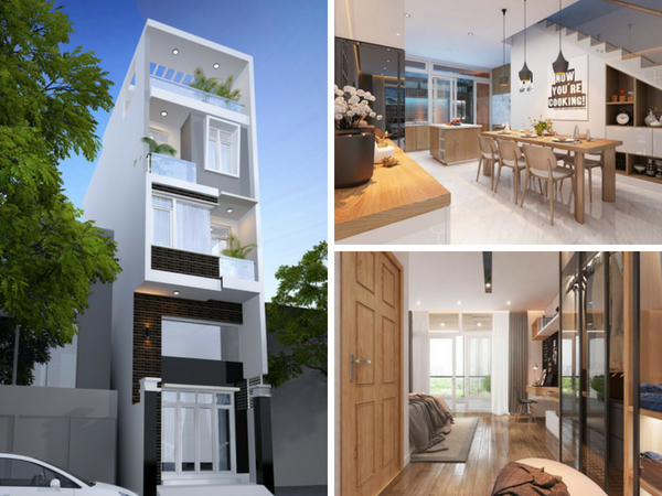 Những điều cần lưu ý khi bắt đầu thiết kế xây nhà 3 tầng có tầng lửng
