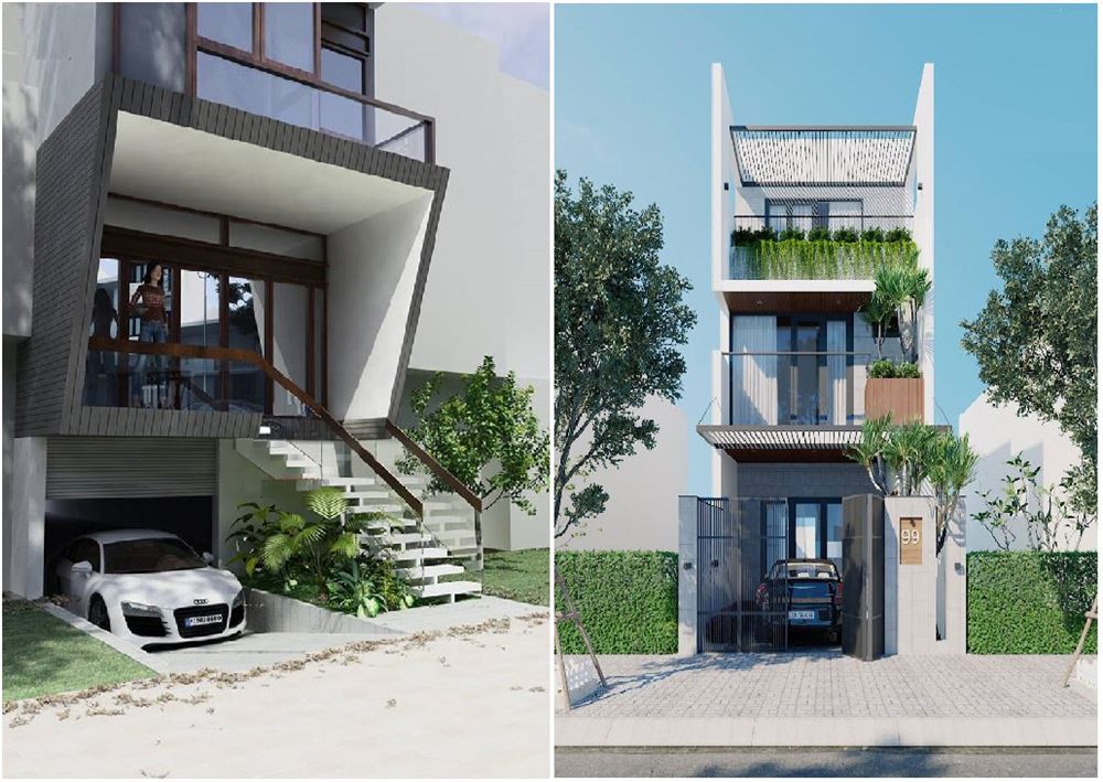 Thiết kế gara ô tô nhà ống cần lưu ý điều gì?