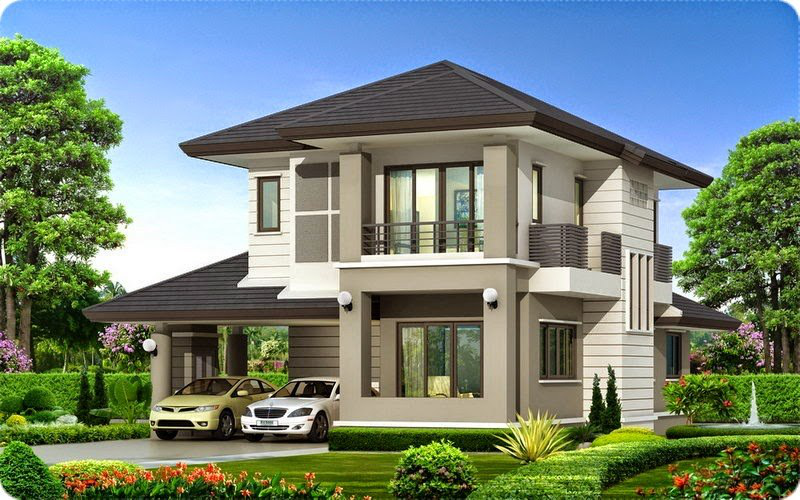 Biệt thự mini mái thái