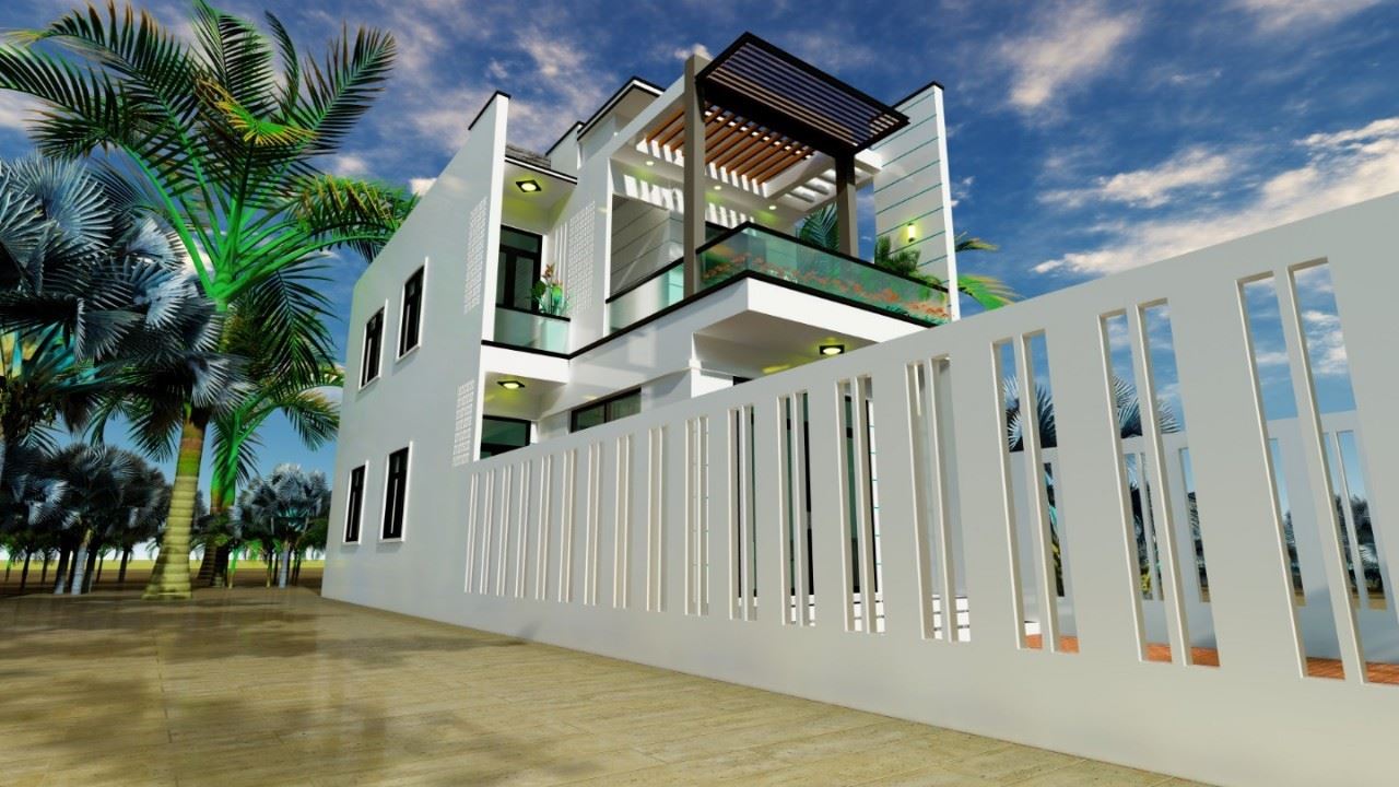 Biệt thự hiện đại 