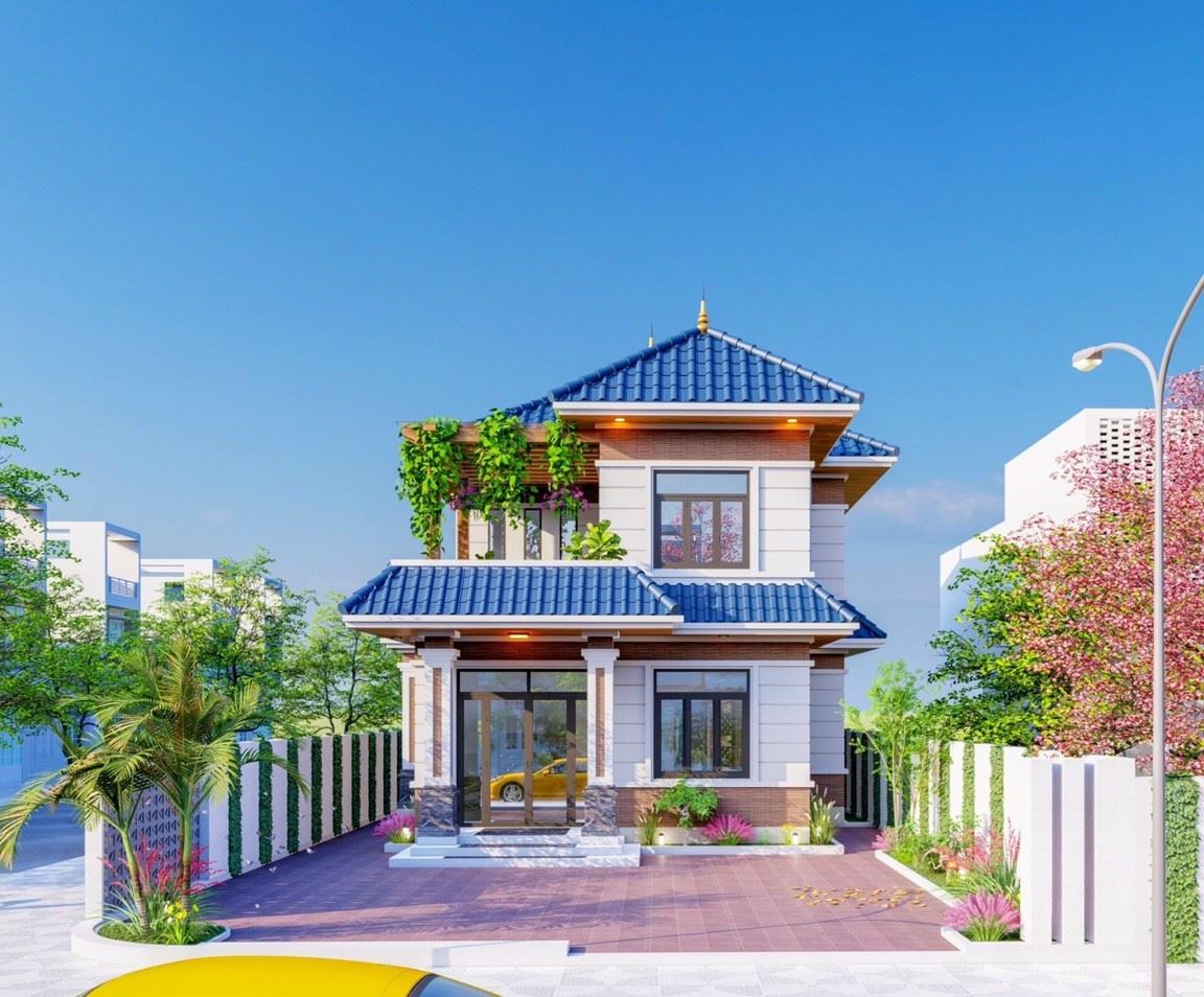 Biệt thự sang trọng 2 tầng