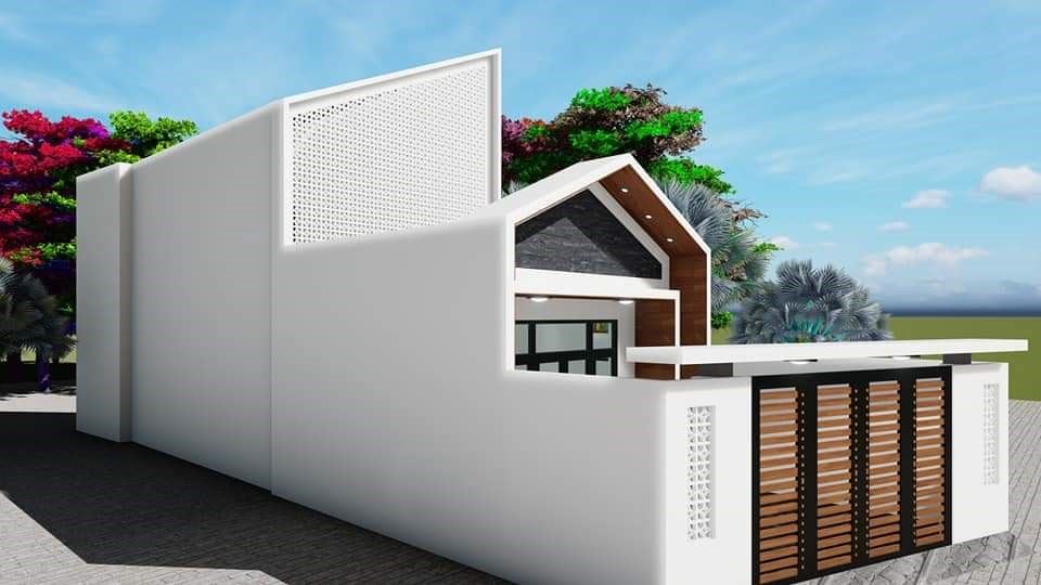 Nhà phố 1 tầng hiện đại