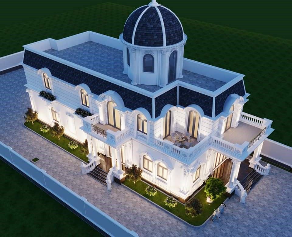 Biệt thư kiến trúc tân cổ điển